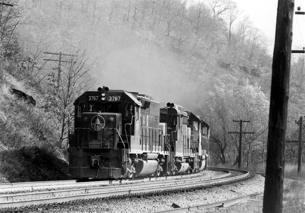 B&O GP40 3767